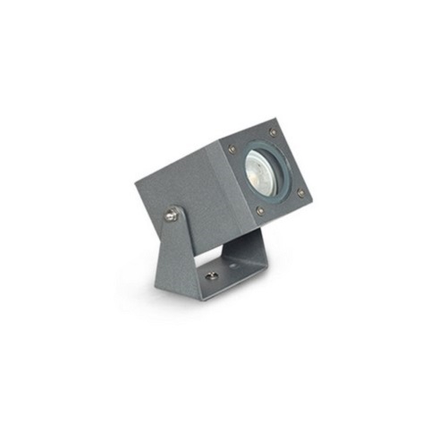 Cabezal AR111 GU10 de aluminio para exterior color negro modelo 2077